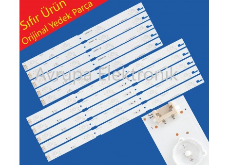 BEKO B43L 6532 4B2 - B43L-6652-5B Led bar – 10 Parça Orijinal D-LED